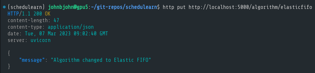 
Changing to Elastic FIFO on the fly

